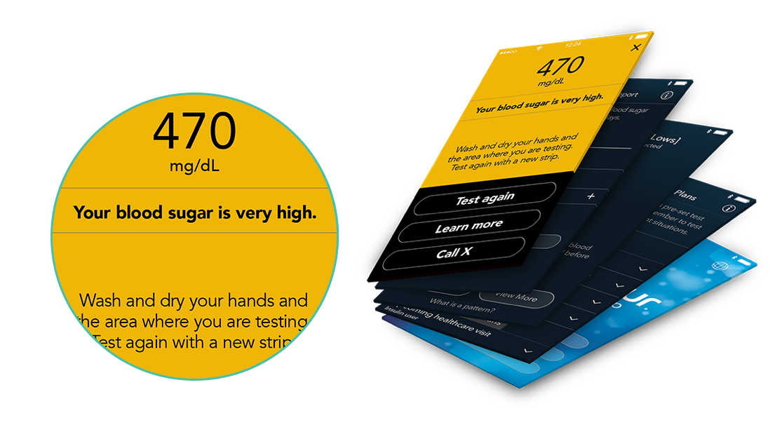 The app sends alerts that allow you to gain more info